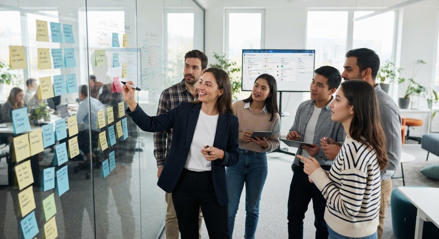 إدارة الفرق بأسلوب Agile و Scrum